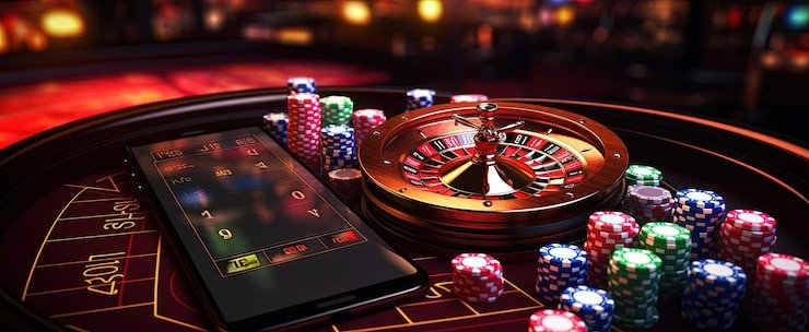 Pengguna ponsel membaca panduan akun